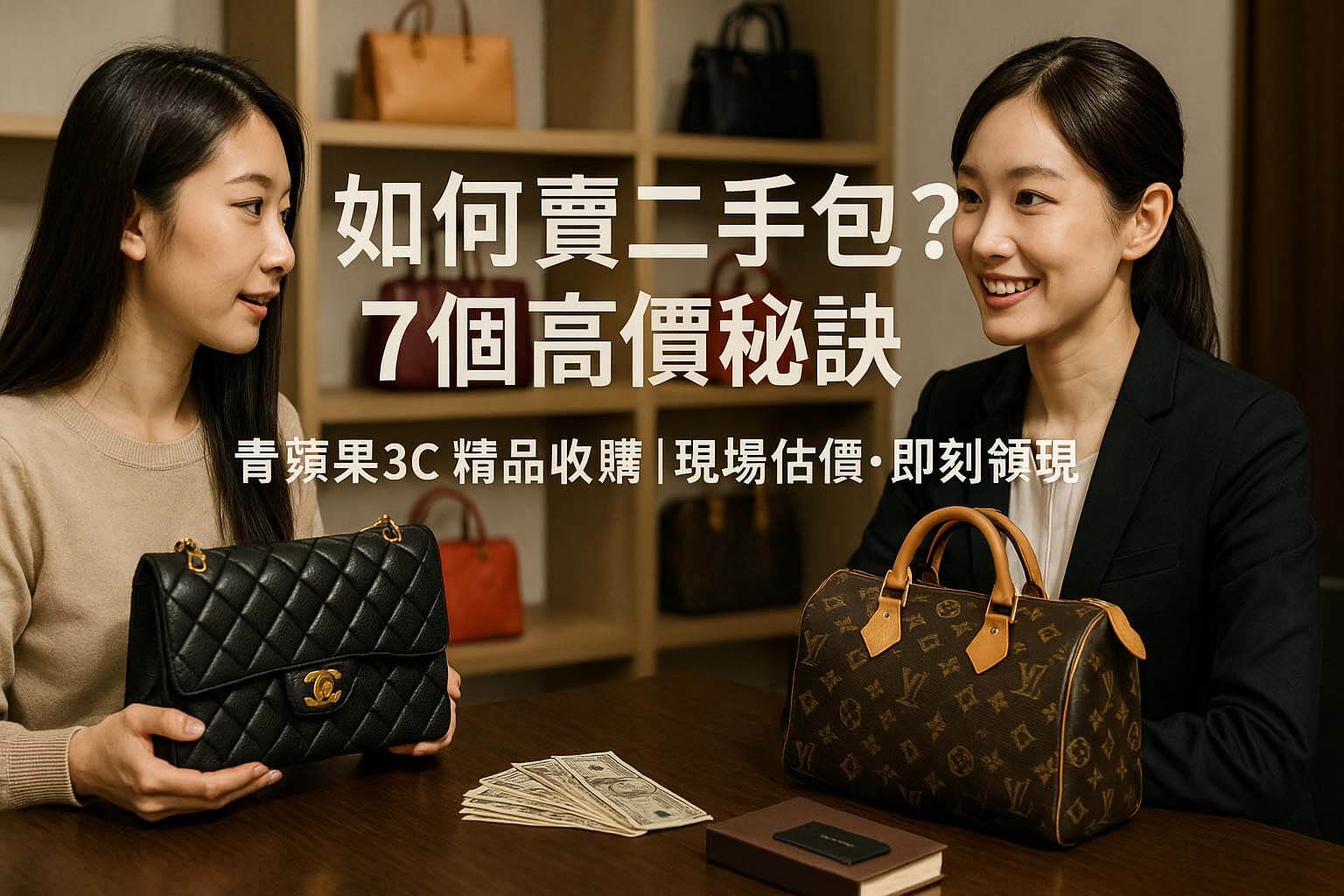 青蘋果3C 教你如何賣二手包|精品包收購・回收・質借(現場估價・即刻領現)
